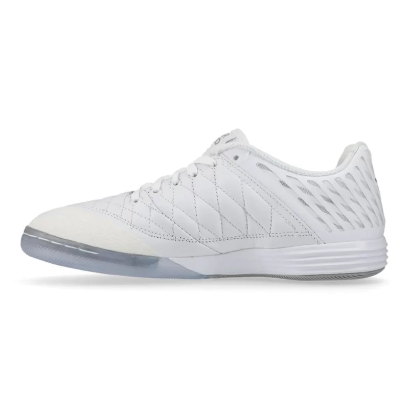 کفش فوتسال نایک لونار گتو 2 مدل 580456-105 | Nike Lunar Gato II سفید/کروم